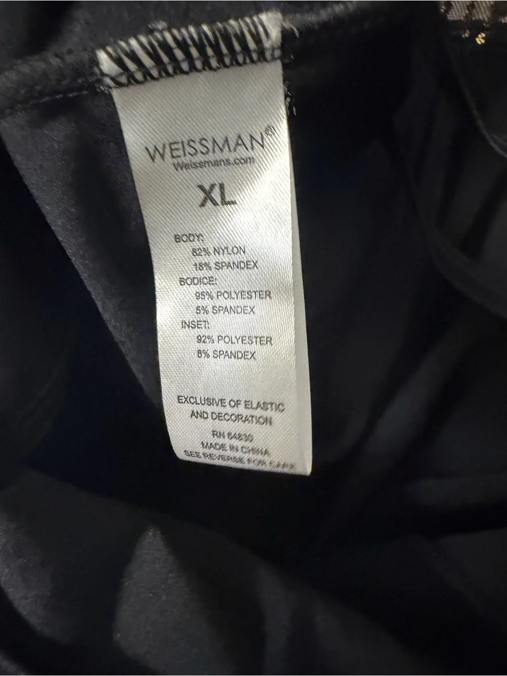 Weissman elite dance costume gold